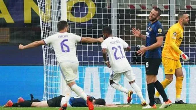 Diễn biến chính trận Inter Milan 0-1 Real Madrid - Cup C1 2021/22