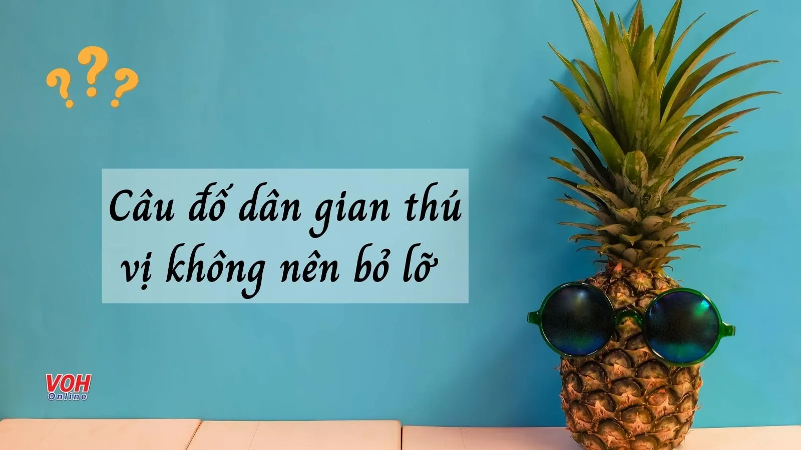 Tổng hợp những câu đố dân gian Việt Nam thú vị