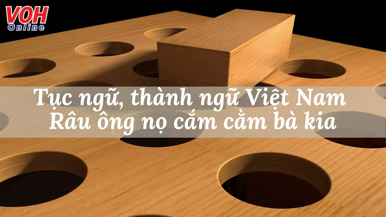 Giải thích ý nghĩa thành ngữ Râu ông nọ cắm cằm bà kia nói đến vấn đề gì?