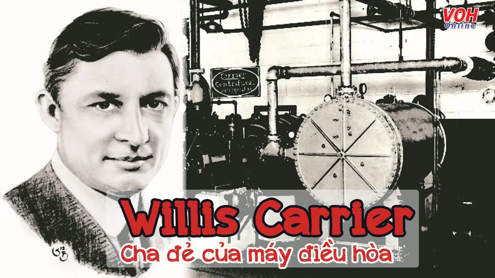 Hành trình phát minh ra máy điều hòa nhiệt độ của Willis Carrier