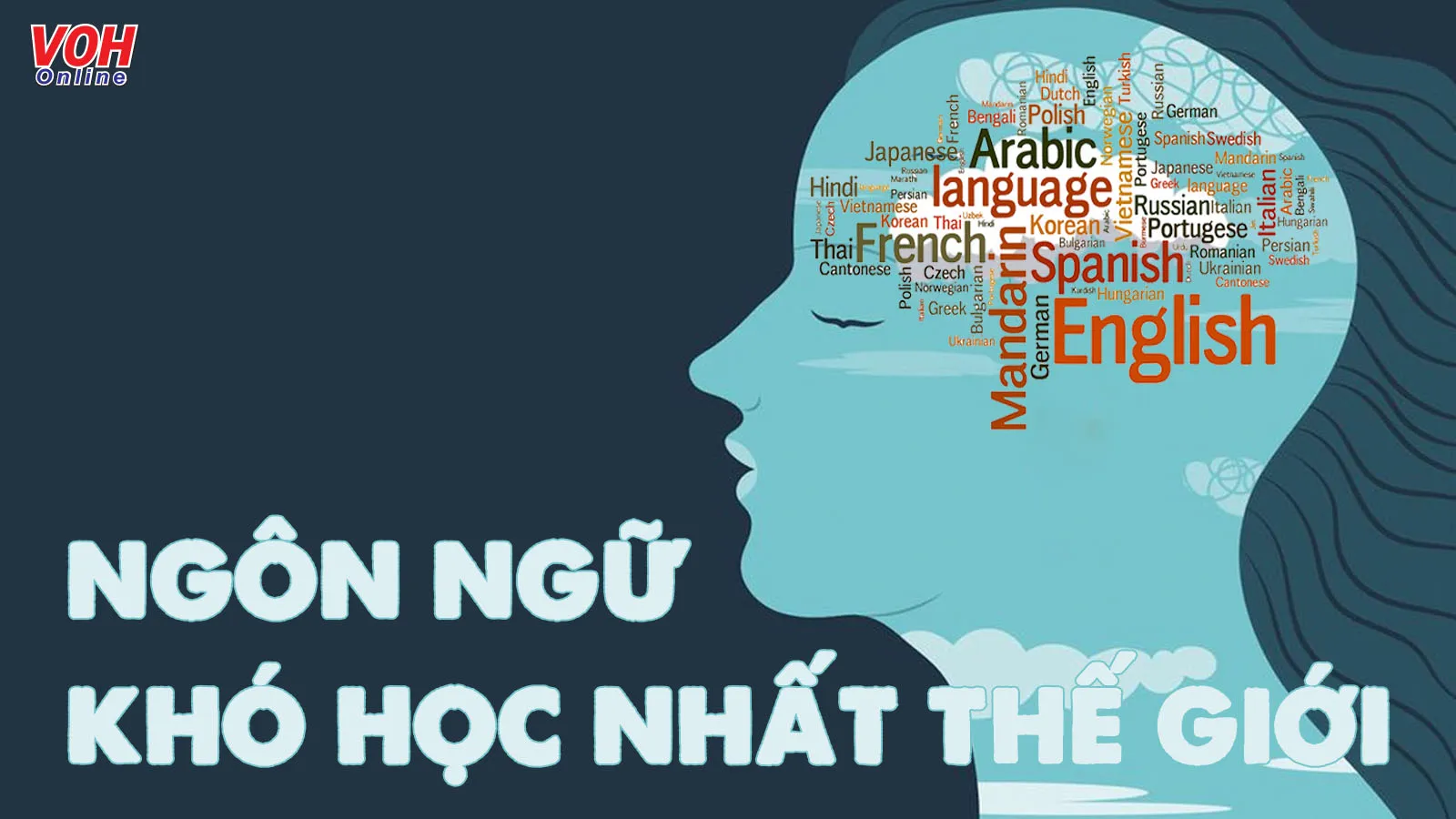 Top 20 ngôn ngữ khó học nhất thế giới