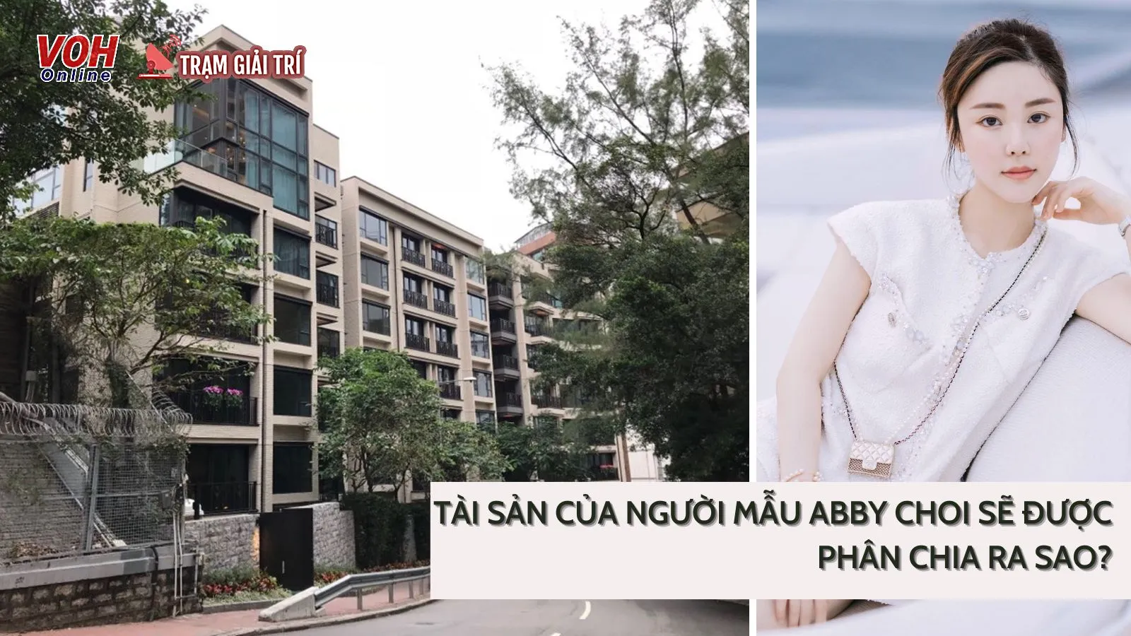 Tài sản của người mẫu Abby Choi sẽ được phân chia ra sao?