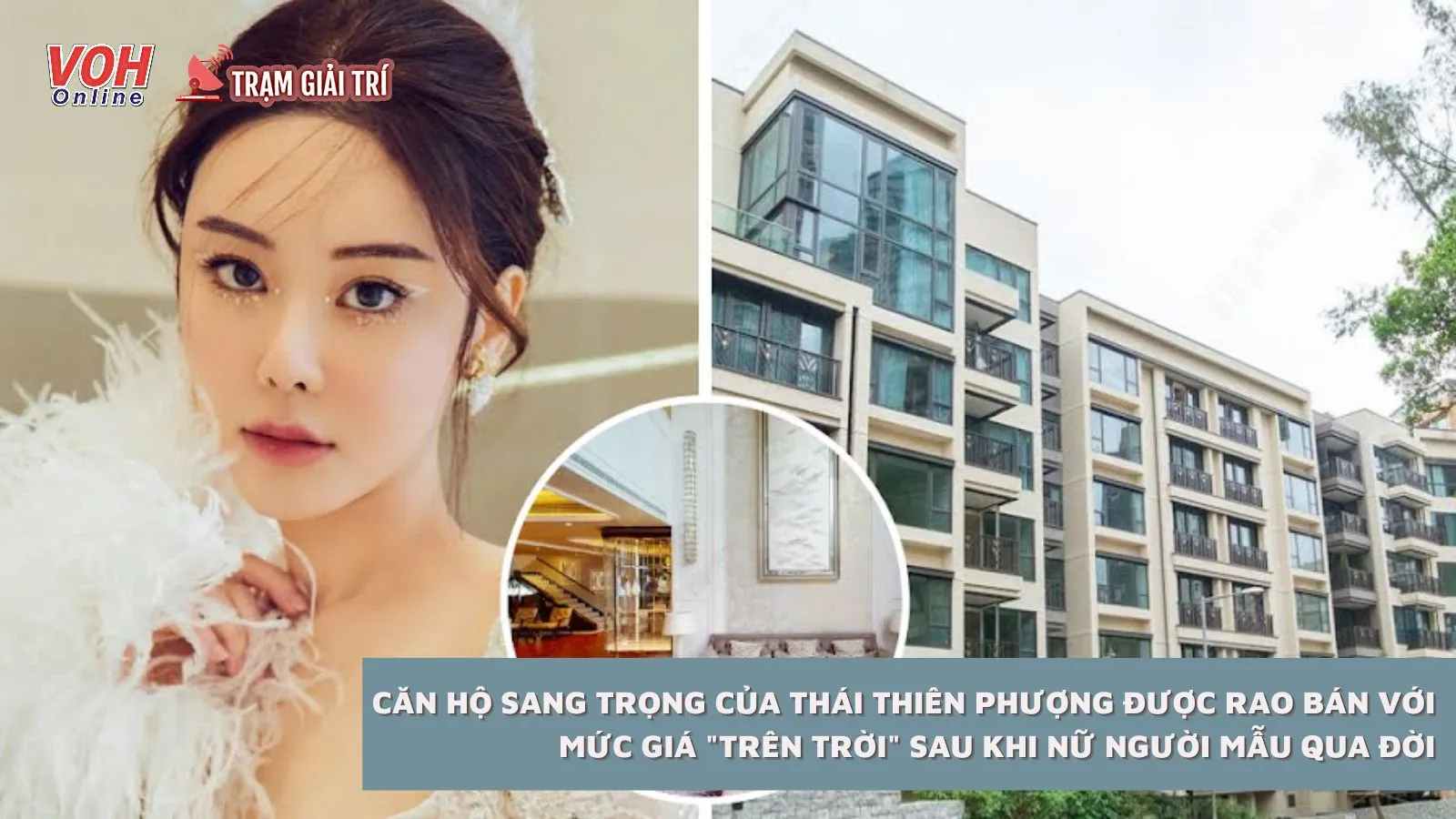 Căn hộ sang trọng của Thái Thiên Phượng được rao bán với mức giá trên trời