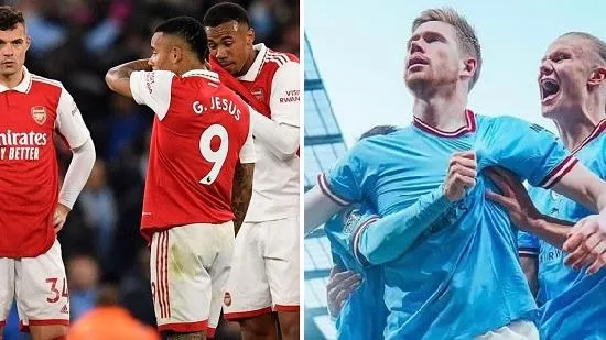 Arsenal mất quyền tự quyết trong cuộc đua vô địch trước Man City