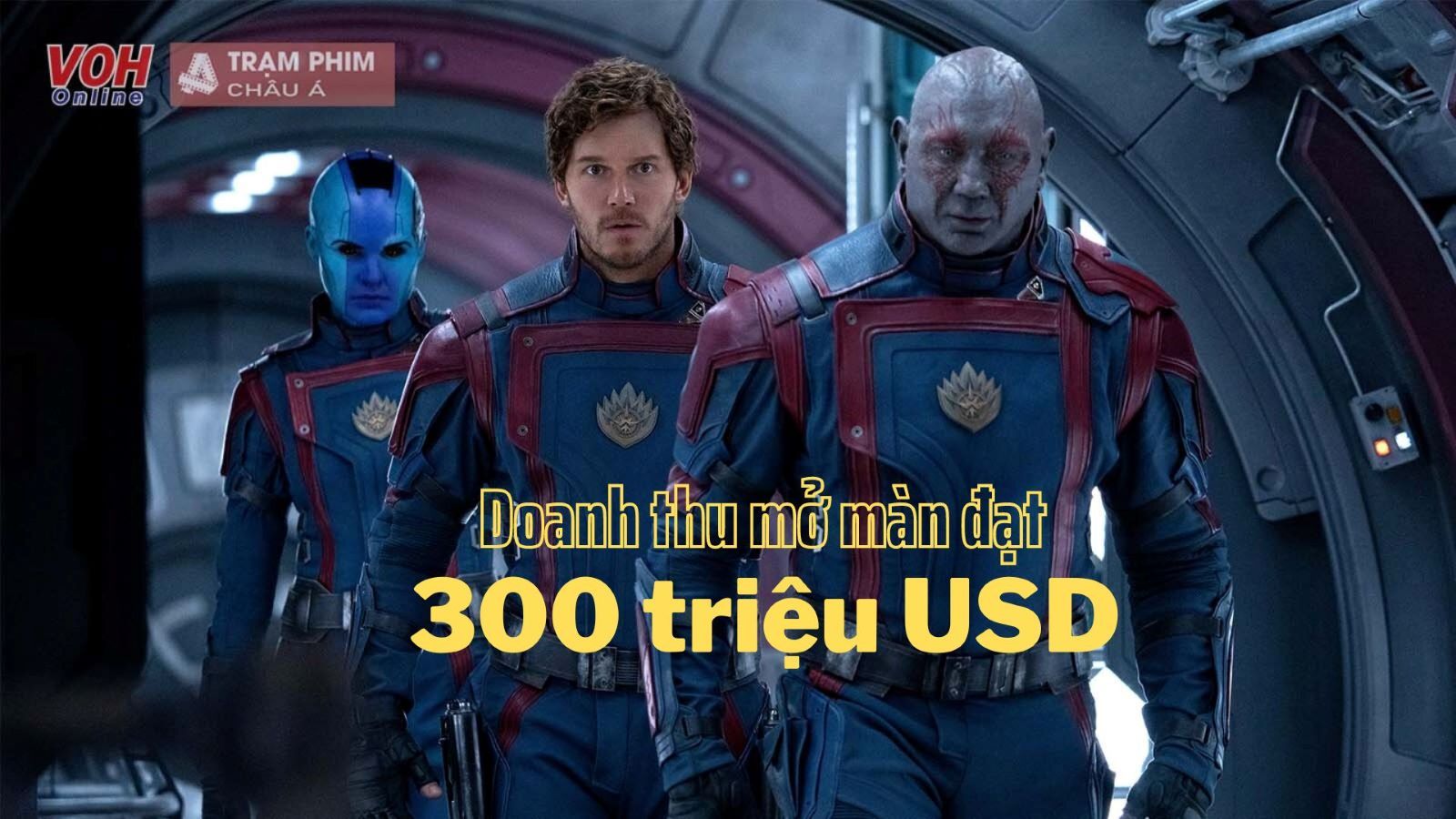 Vệ binh dải Ngân Hà oanh tạc phòng vé quốc tế