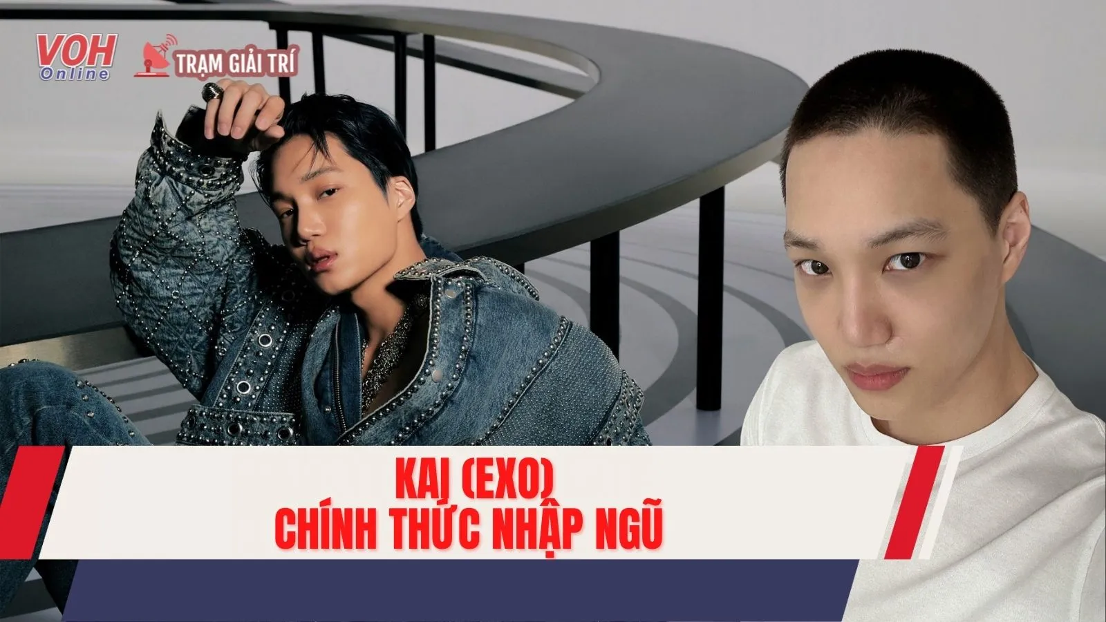 KAI (EXO) chính thức lên đường nhập ngũ