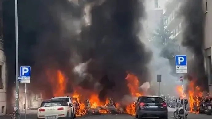 Italy: Nổ liên hoàn tại trung tâm thành phố Milan