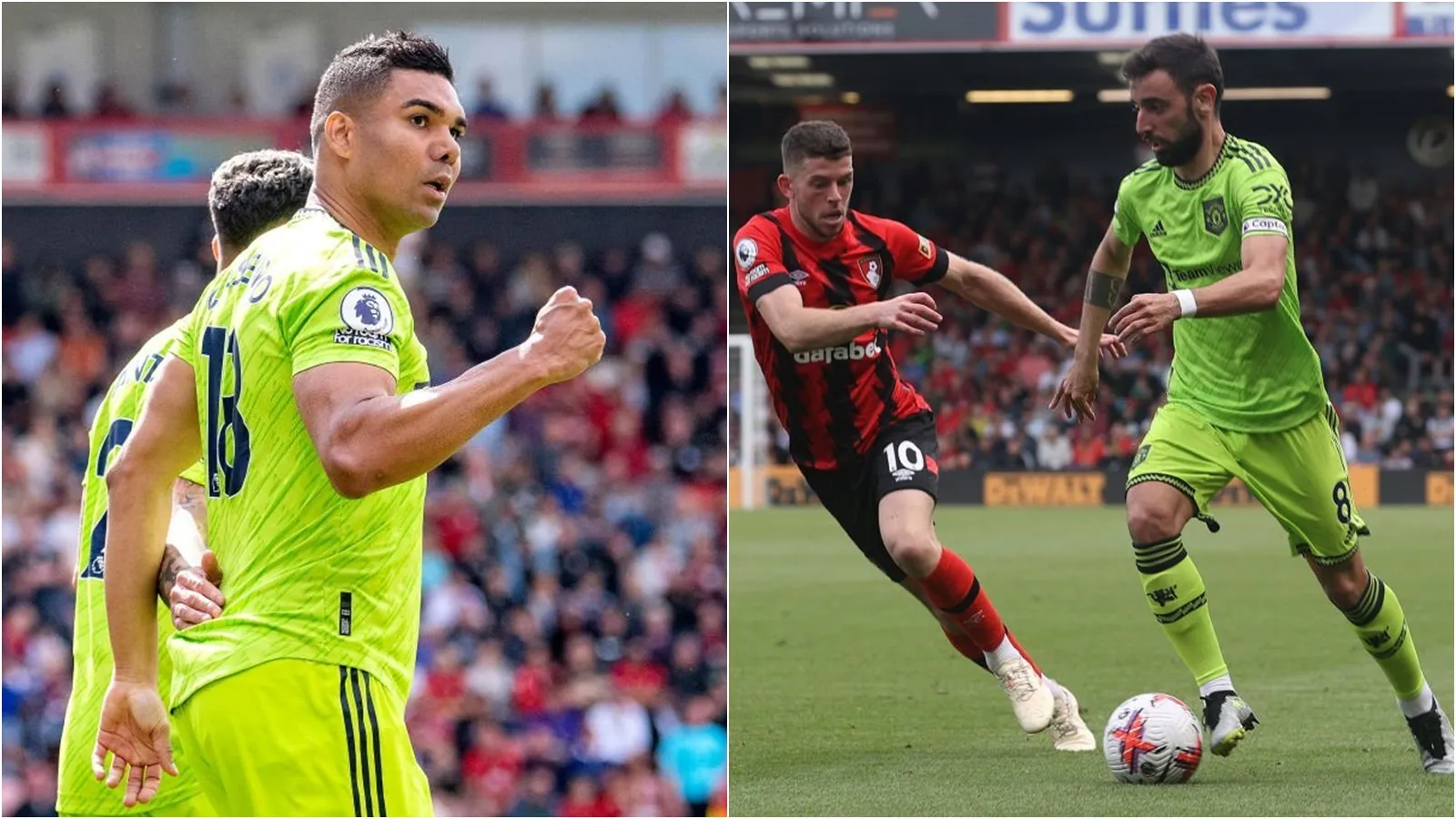 Casemiro lập siêu phẩm, MU chật vật giành 3 điểm trên sân Bournemouth