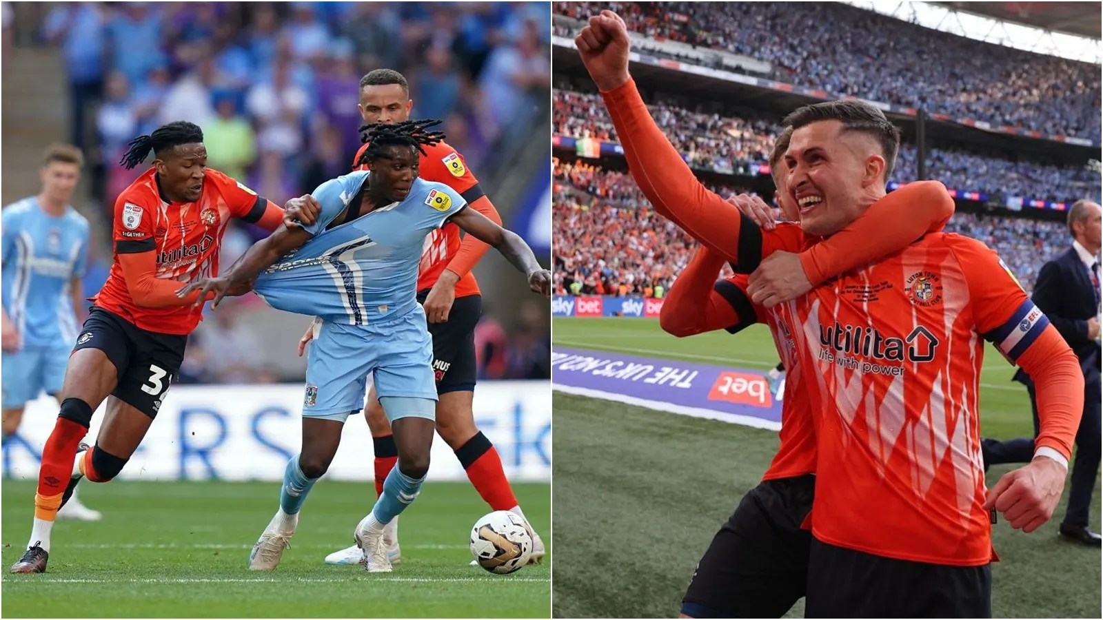 Luton Town hạ Coventry City ở trận cầu trị giá 210 triệu đô, giành vé lên chơi tại Ngoại hạng Anh