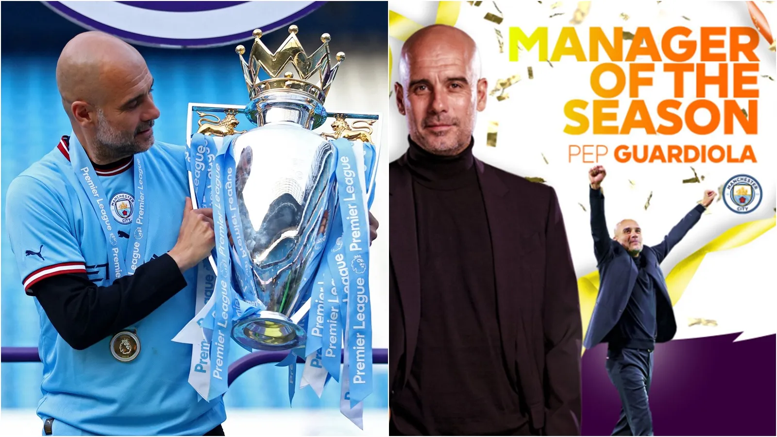 Pep Guardiola lần thứ 4 giành giải HLV hay nhất Ngoại hạng Anh