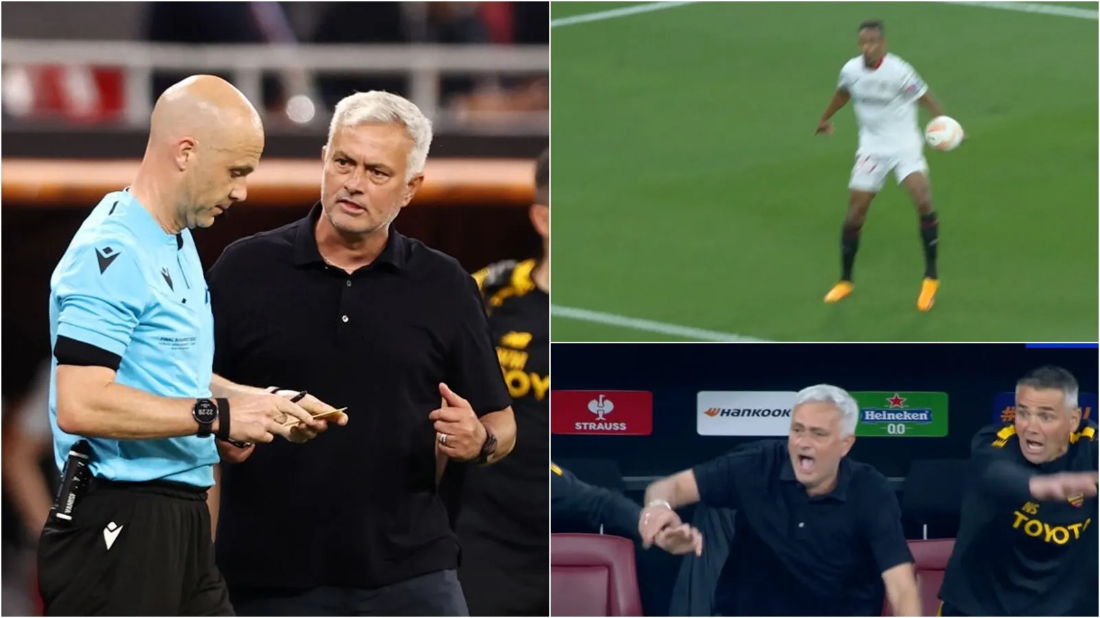 Mourinho gọi trọng tài Anthony Taylor là nỗi ô nhục