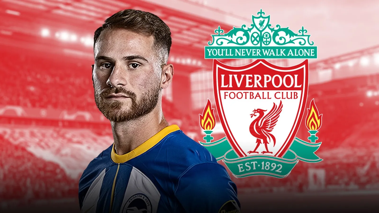 XÁC NHẬN: Allister đến Liverpool với mức phí khó tin, chọn xong số áo