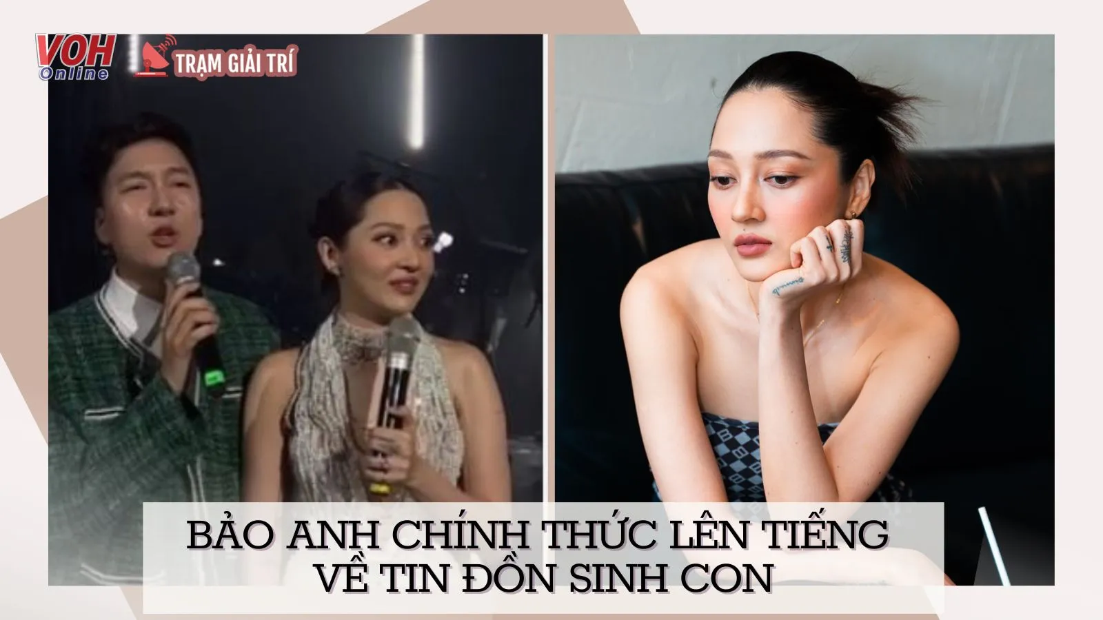 Bảo Anh lên tiếng về tin đồn sinh con, úp mở mà không phủ nhận