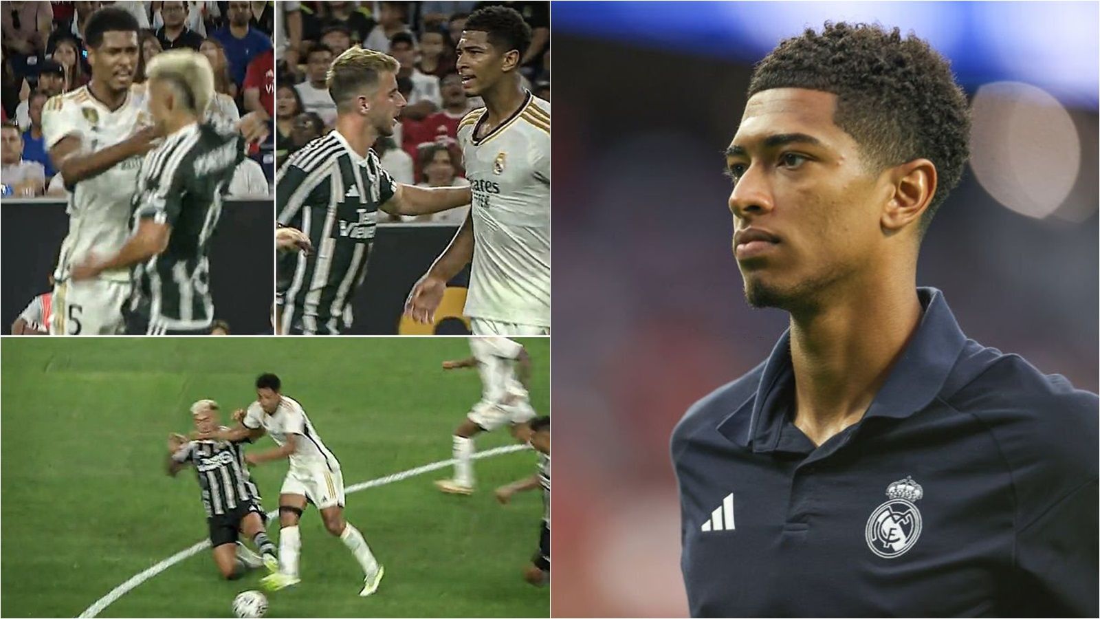 Bị Lisandro Martinez săn chân, Jude Bellingham điên tiết trả đũa