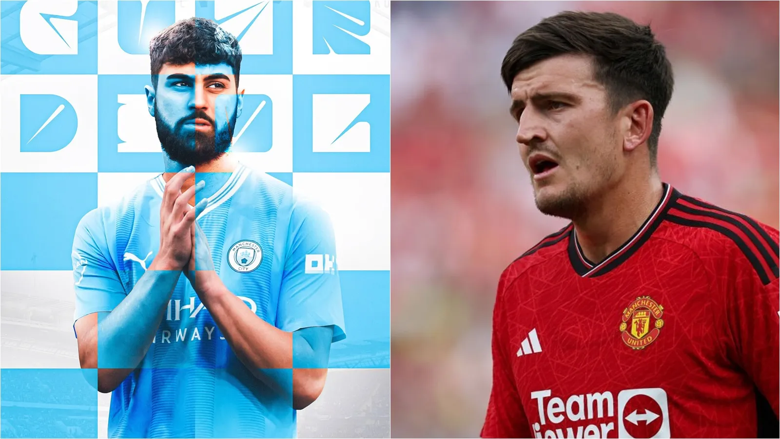 Đến Man City, Josko Gvardiol chưa thể phá kỷ lục của Harry Maguire