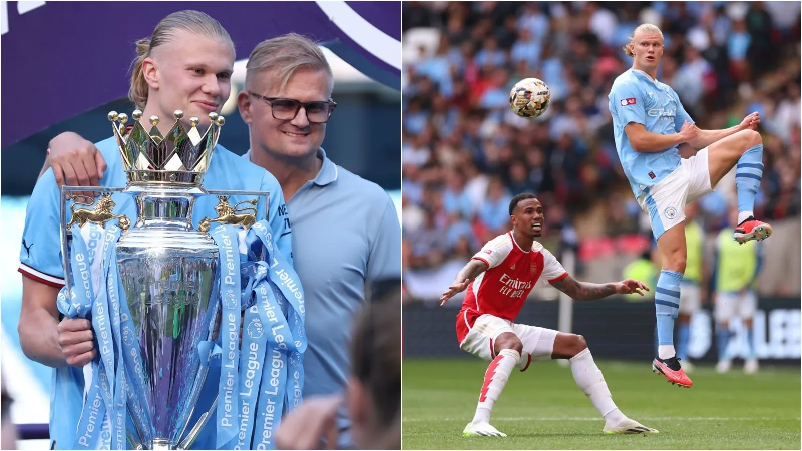 Con trai mất tích, bố của Haaland lên giọng mỉa mai Arsenal