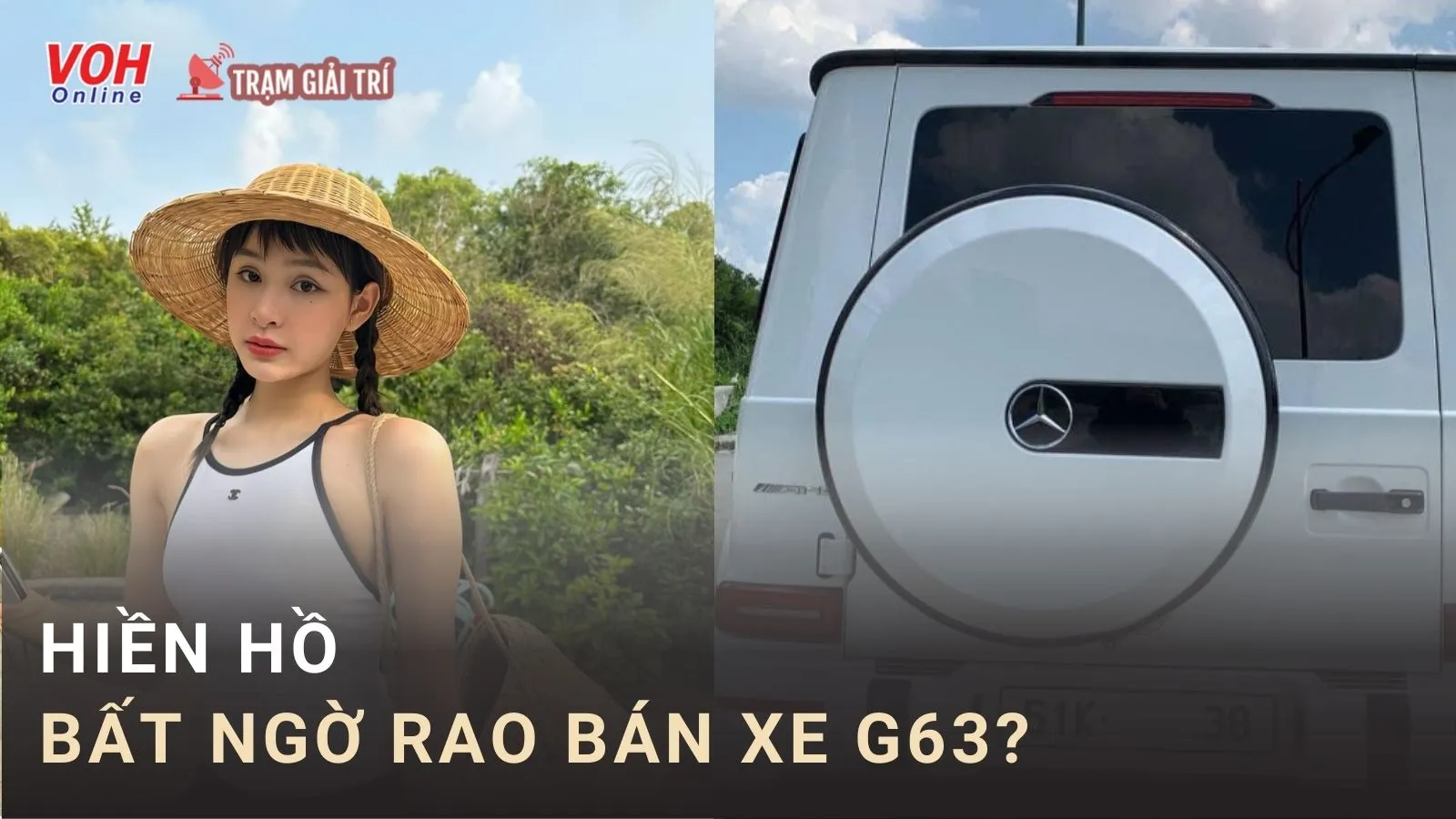 Hiền Hồ rao bán xe G63