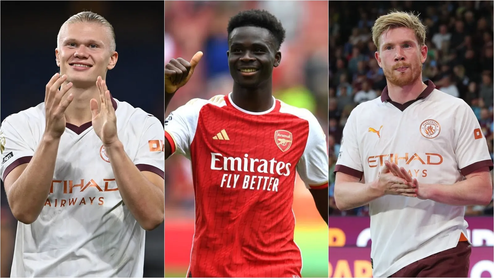 Top 6 đề cử danh hiệu cầu thủ hay nhất năm: Man City áp đảo | Arsenal đóng góp 2 cái tên