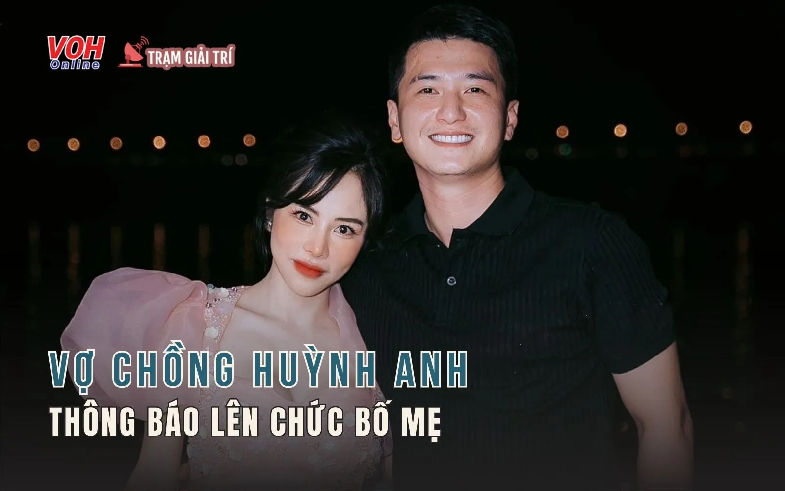 Diễn viên Huỳnh Anh thông báo tin vui, fans tràn vào chúc mừng