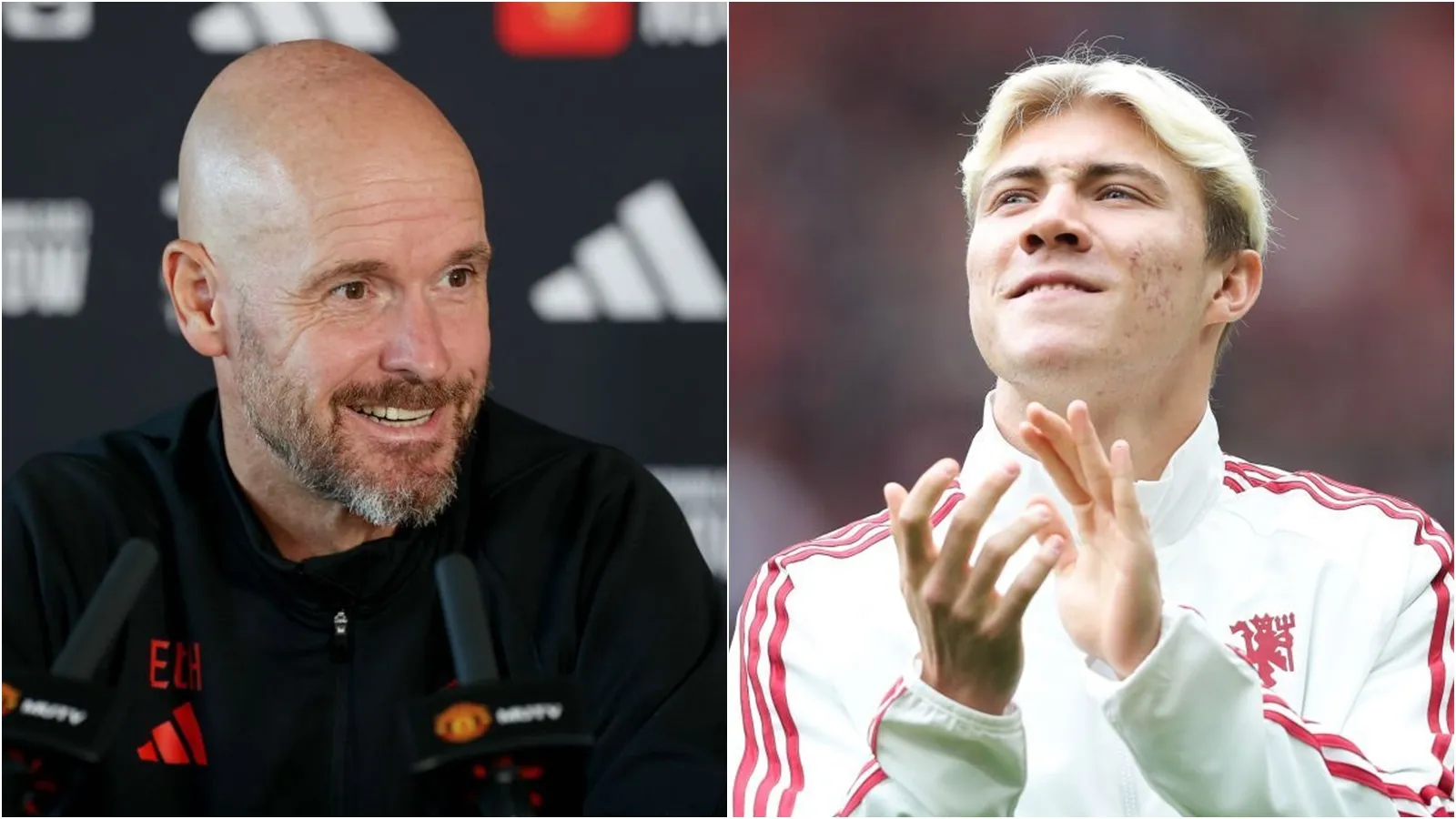 Ten Hag báo 1 tin vui và 1 tin buồn về chấn thương của Hojlund