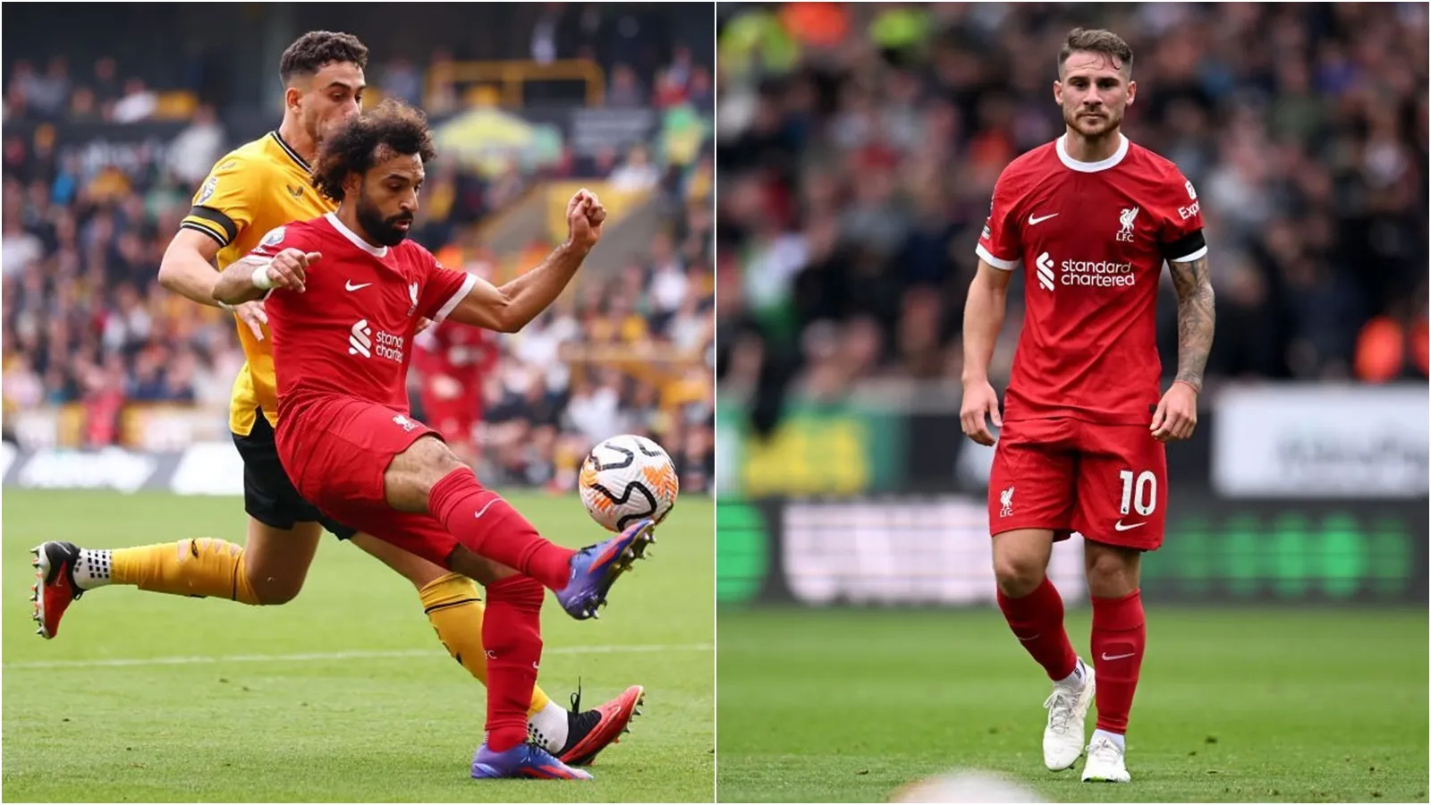 Chấm điểm Wolves 1-3 Liverpool: Thánh Salah gánh hàng công | Allister gây thất vọng