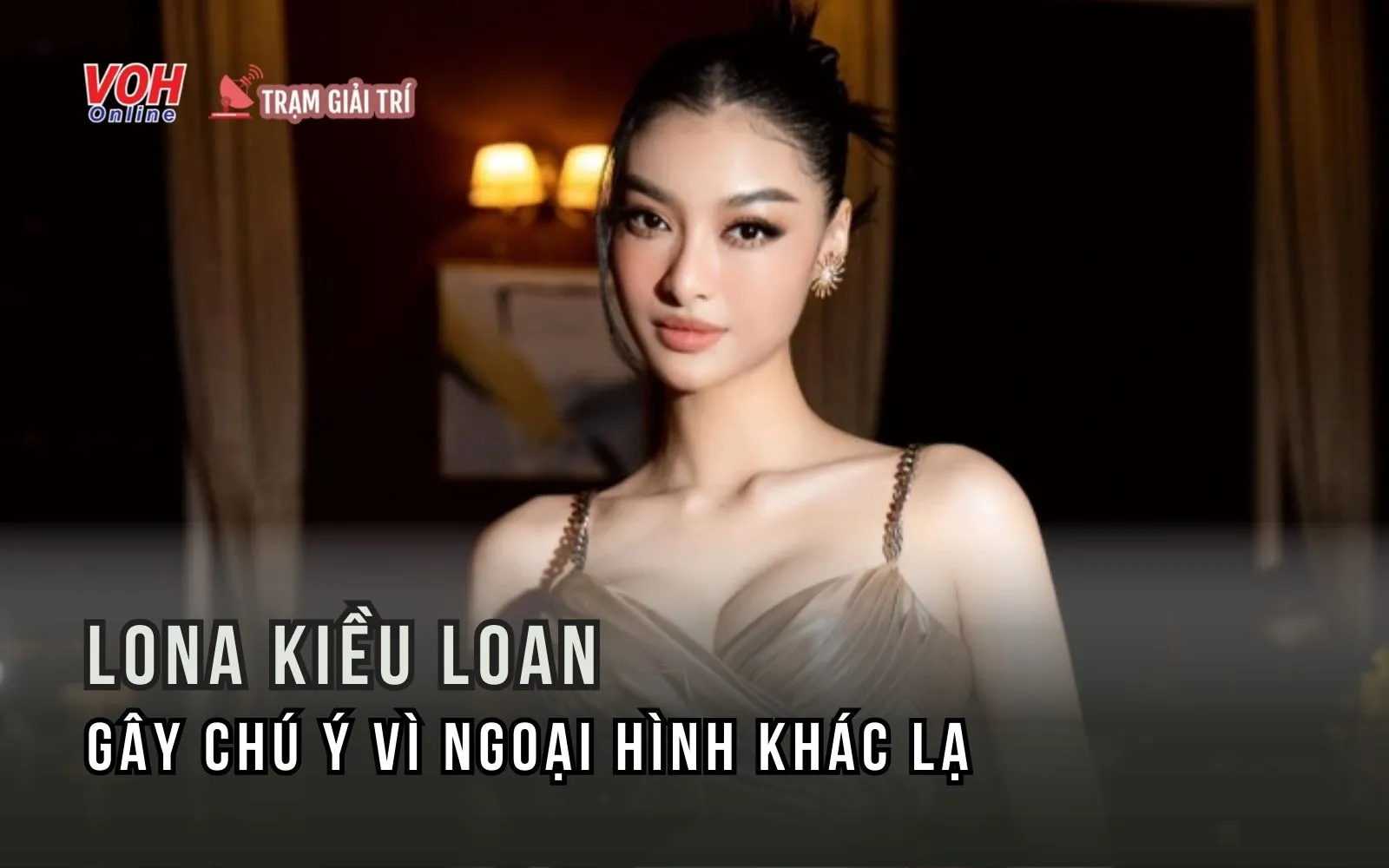 Á hậu Kiều Loan vướng nghi vấn lạm dụng dao kéo vì vóc dáng lạ lẫm