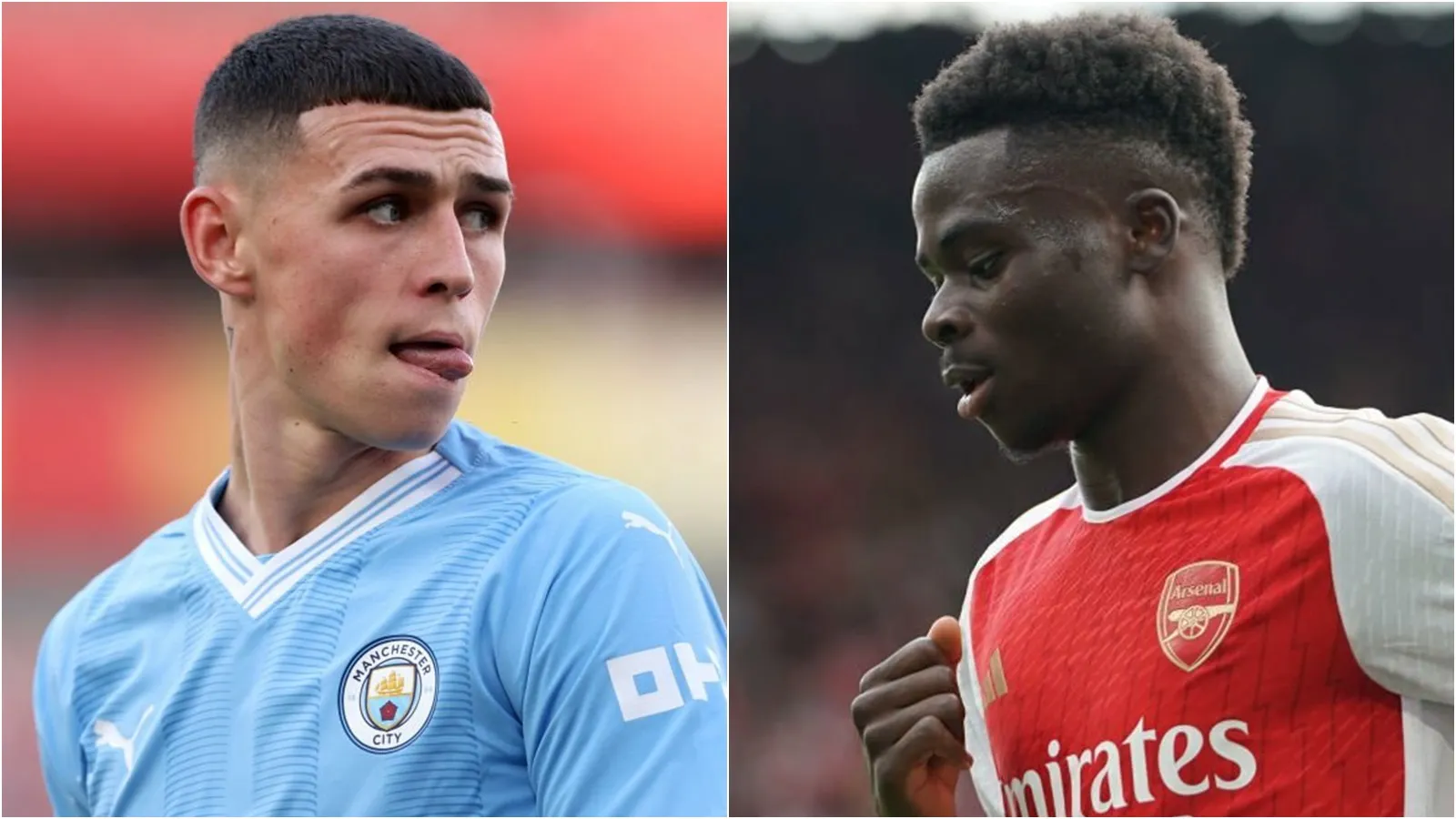 Phil Foden khiêm tốn khi được hỏi về đối thủ cạnh tranh Bukayo Saka