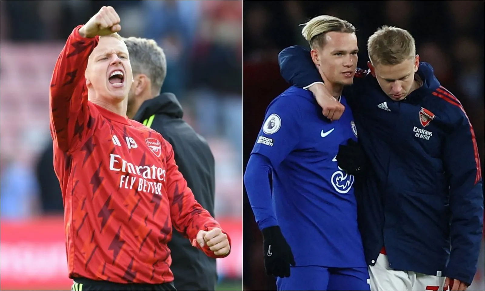 Zinchenko dọa Mudryk cực gắt trước thềm đại chiến Chelsea vs Arsenal