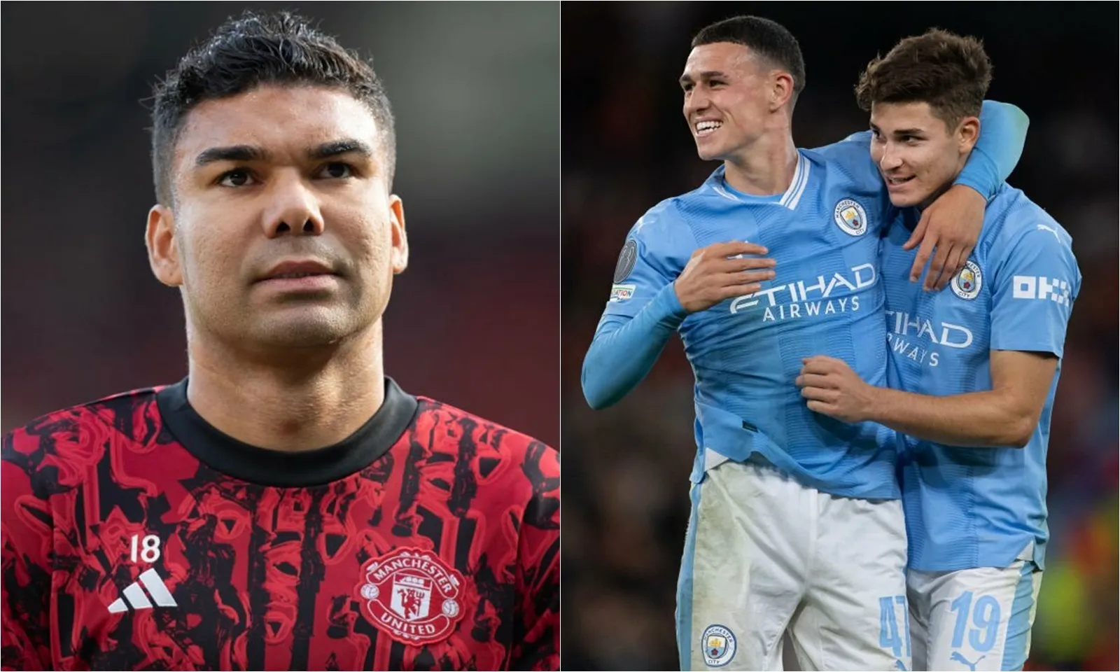 Đội hình dự kiến MU vs Man City: Ten Hag đau đầu vì Casemiro | Man City mất trụ cột hàng công