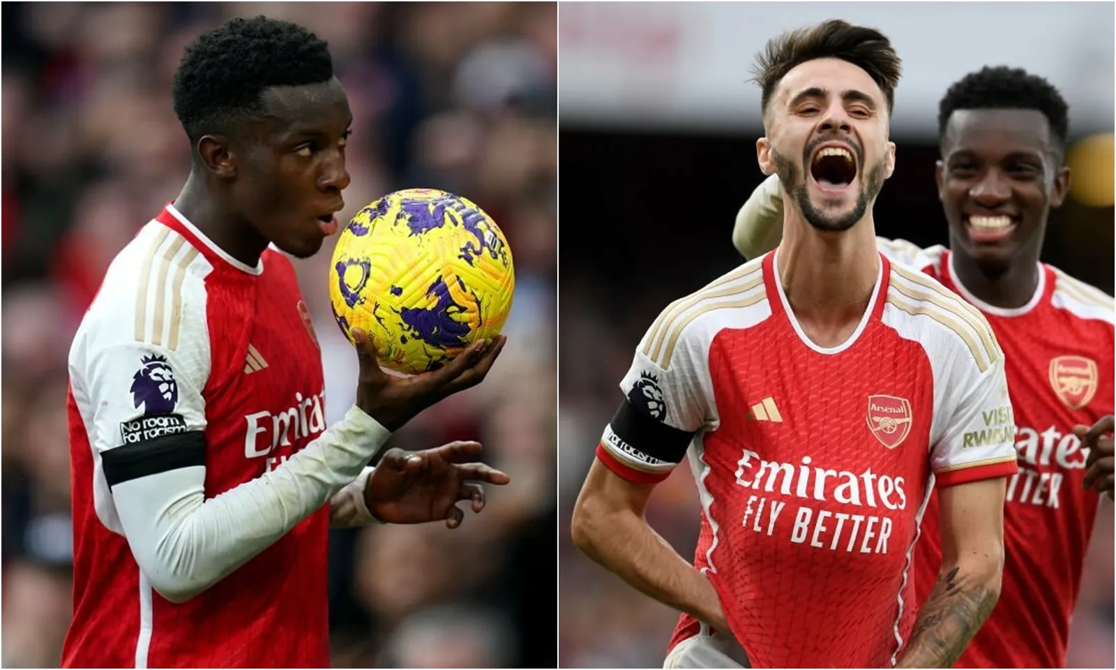 Chấm điểm Arsenal 5-0 Sheffield United: Nhà vua Nketiah | Món quà cho Vieira