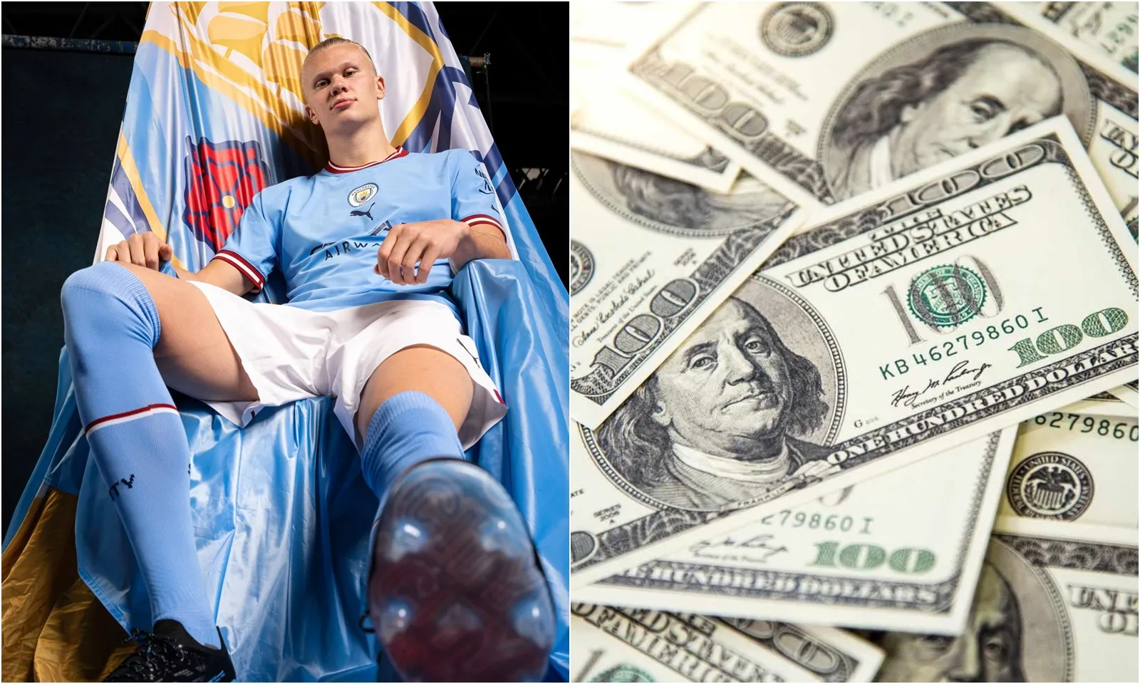 Haaland dư sức mang về 1 tỷ bảng, trên đường đi vào lịch sử làng túc cầu