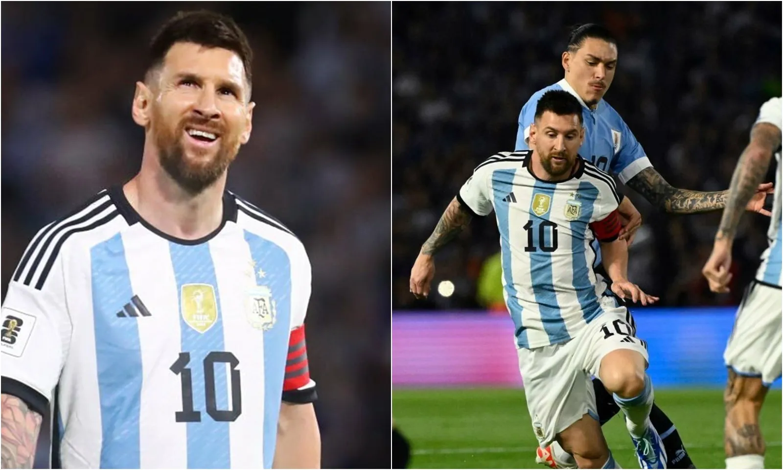 Messi gồng gánh trong bất lực, Argentina thua đội tuyển của Nunez đầy bạc nhược trên sân nhà