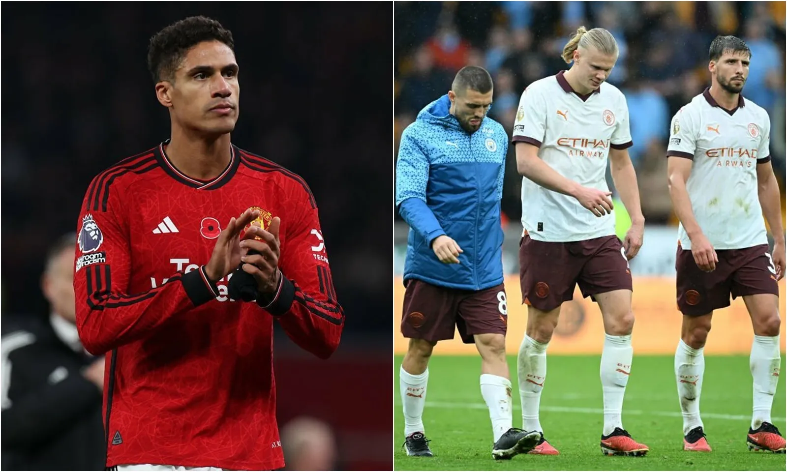 Điểm tin bóng đá 18/11: Varane gửi thông điệp mạnh mẽ tới MU | Sao Man City ngồi ngoài 3 tuần