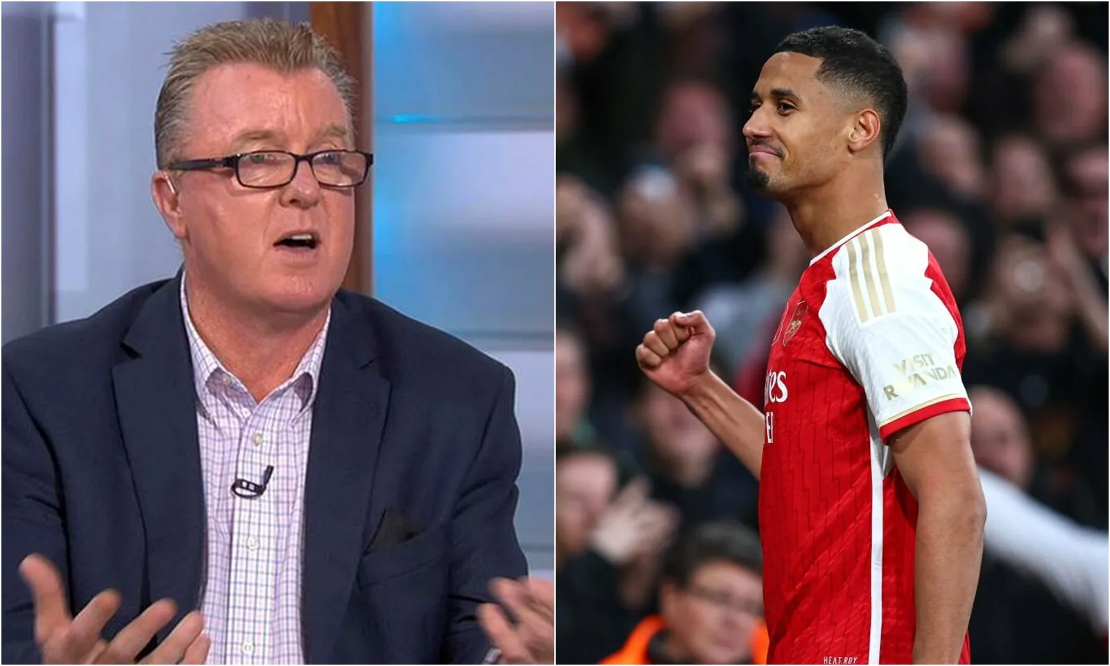 Huyền thoại Liverpool: Bạn không thể xếp Van Dijk trên Saliba
