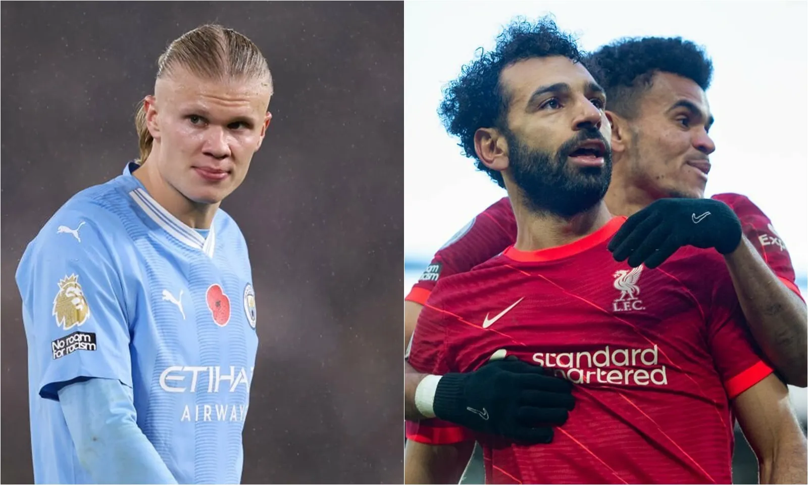 Đội hình dự kiến Man City vs Liverpool: Dấu hỏi Haaland | Salah kề vai Diaz