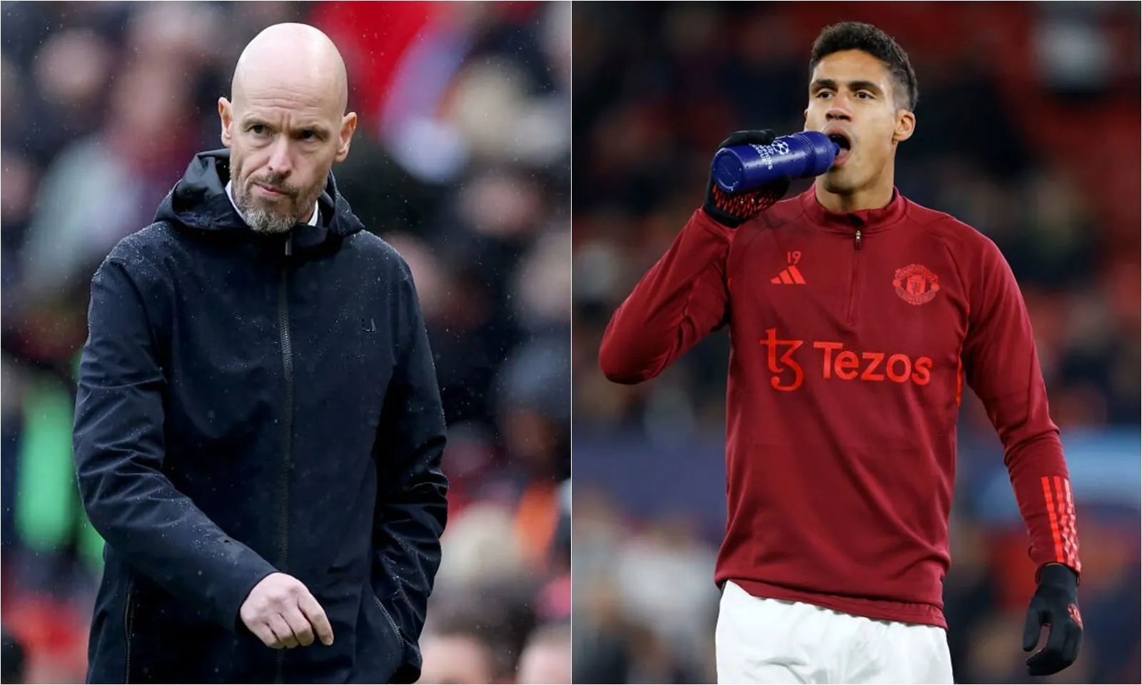 TOANG: Varane mâu thuẫn với Ten Hag vì 1 cầu thủ MU