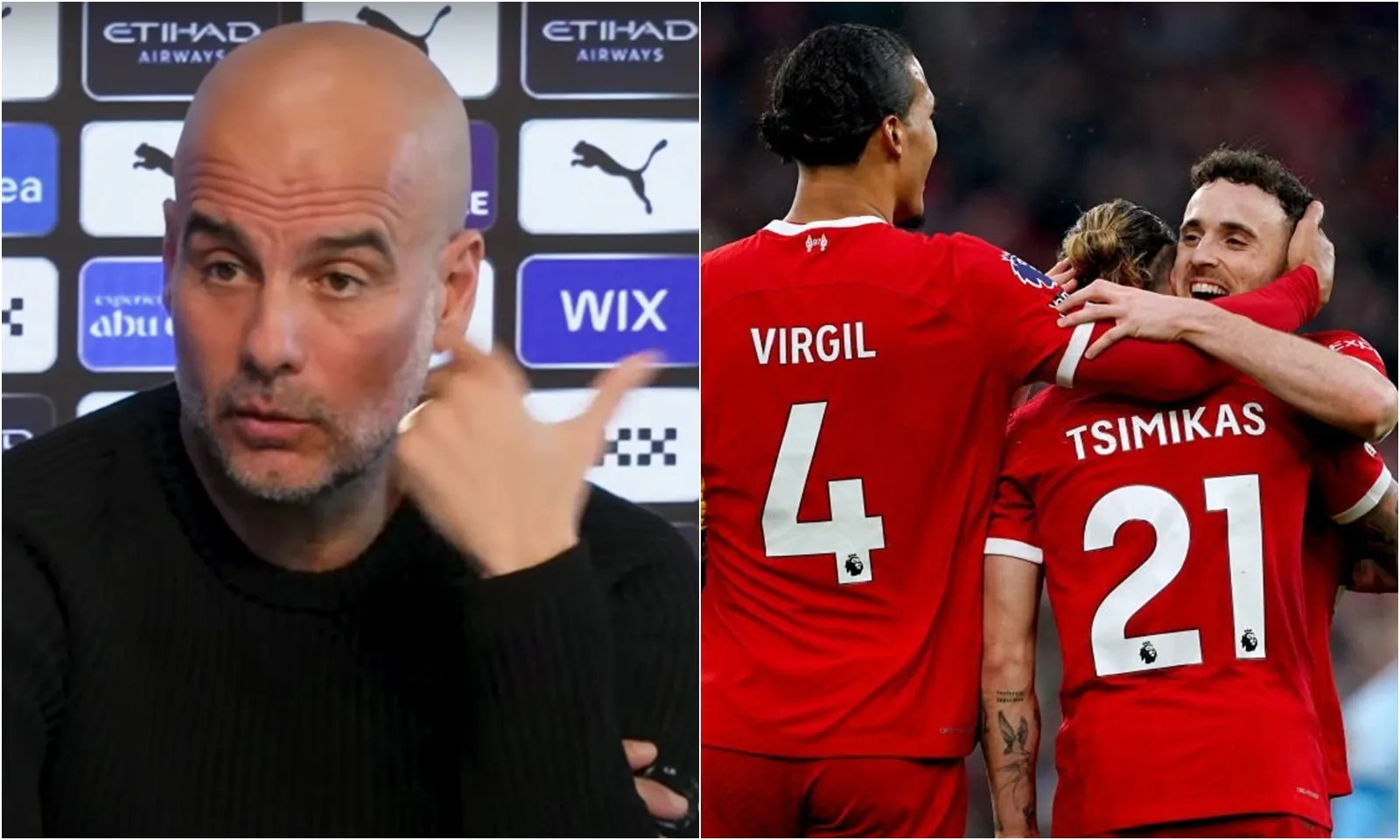 Pep Guardiola gây lú cho phóng viên khi được hỏi về Liverpool