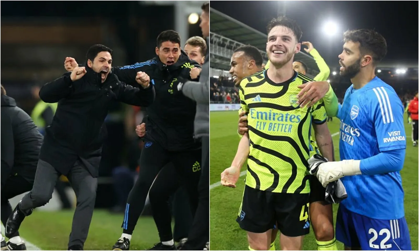HLV Arteta trả giá sau bàn thắng bùng nổ của Declan Rice