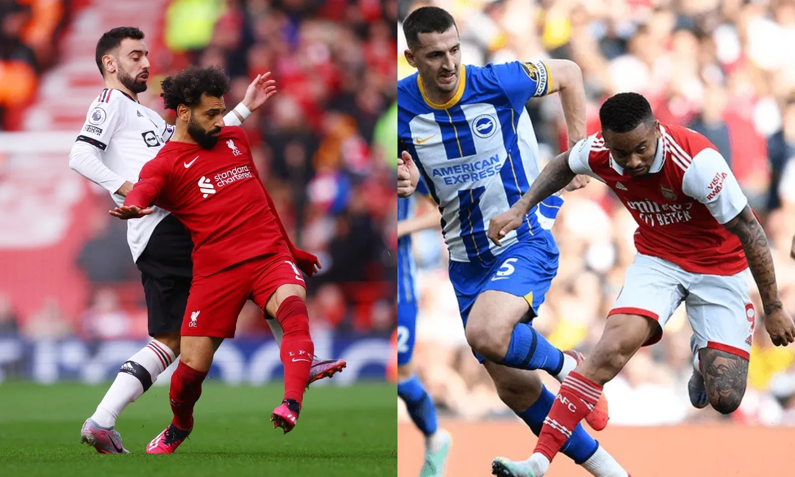 Lịch thi đấu Ngoại hạng Anh vòng 17: Liverpool vs MU | Arsenal vs Brighton