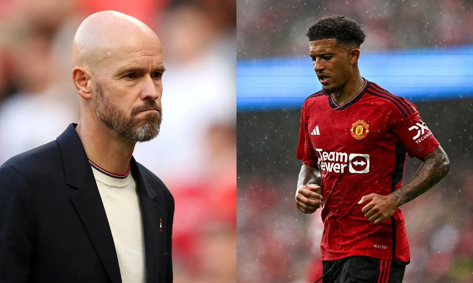 MU hóa con nhà nghèo ở chợ Đông 2024 vì Jadon Sancho