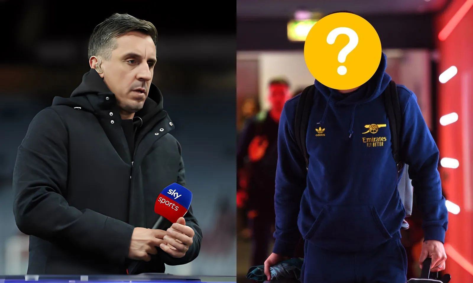 Gary Neville tấm tắc khen sao Arsenal: Cậu ấy có một chút Rooney, một chút Tevez trong mình