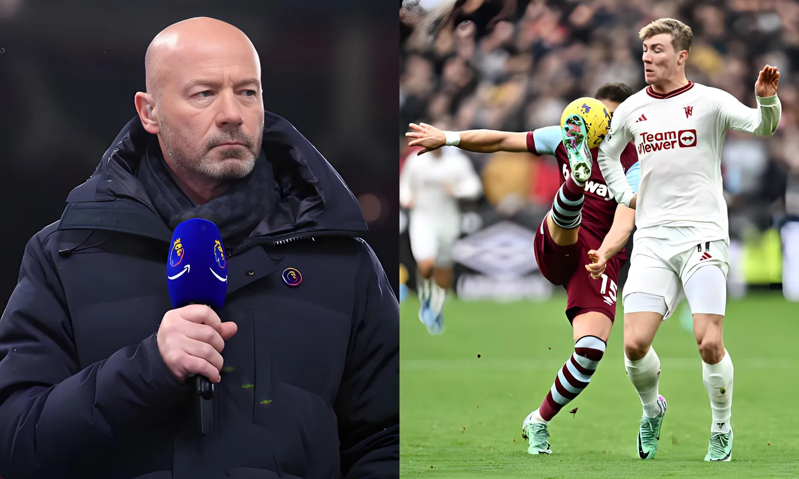 Alan Shearer chỉ trích bộ đôi MU: Có gì đó rất sai giữa họ và Hojlund