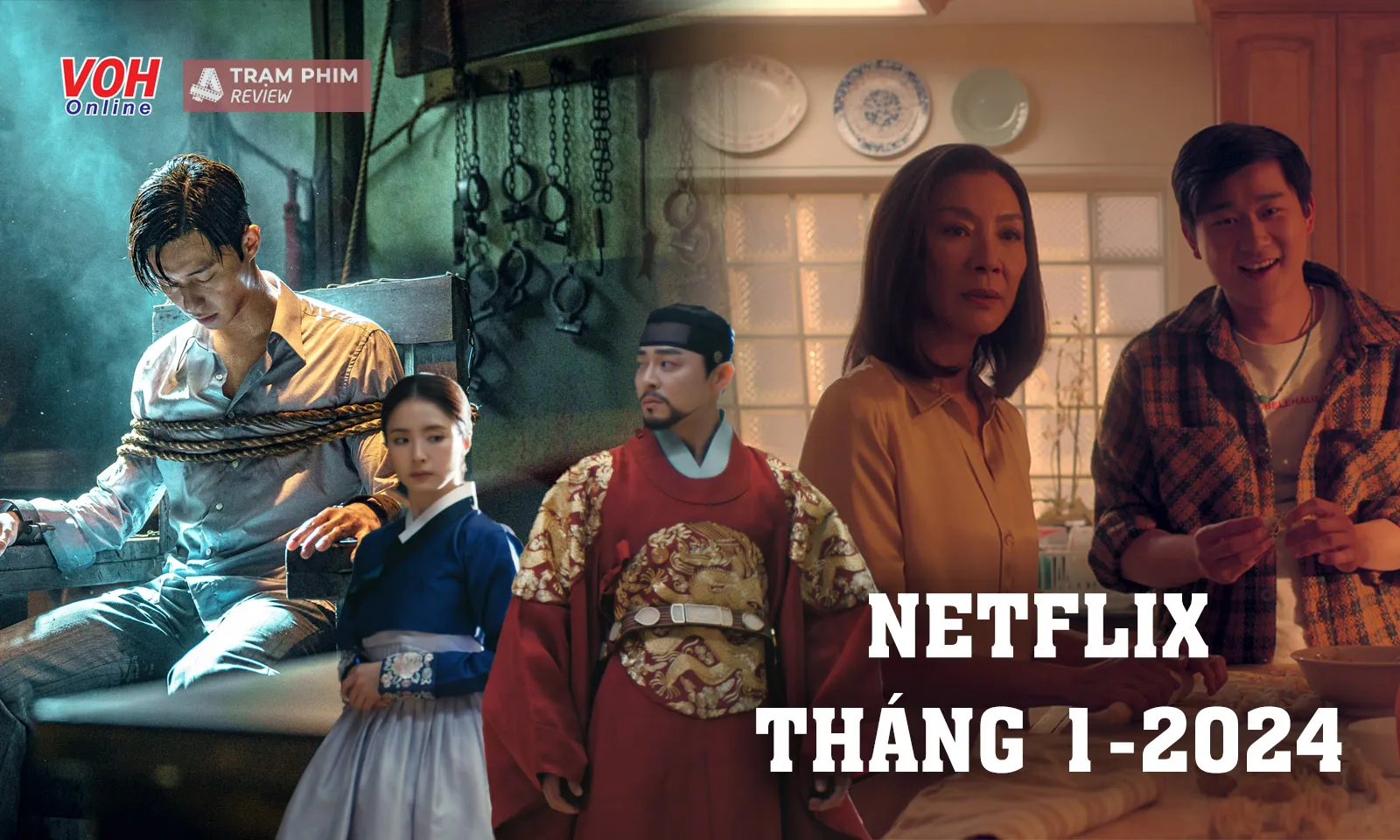 Đâu là bộ phim đáng mong chờ trên Netflix vào tháng 1/2024?