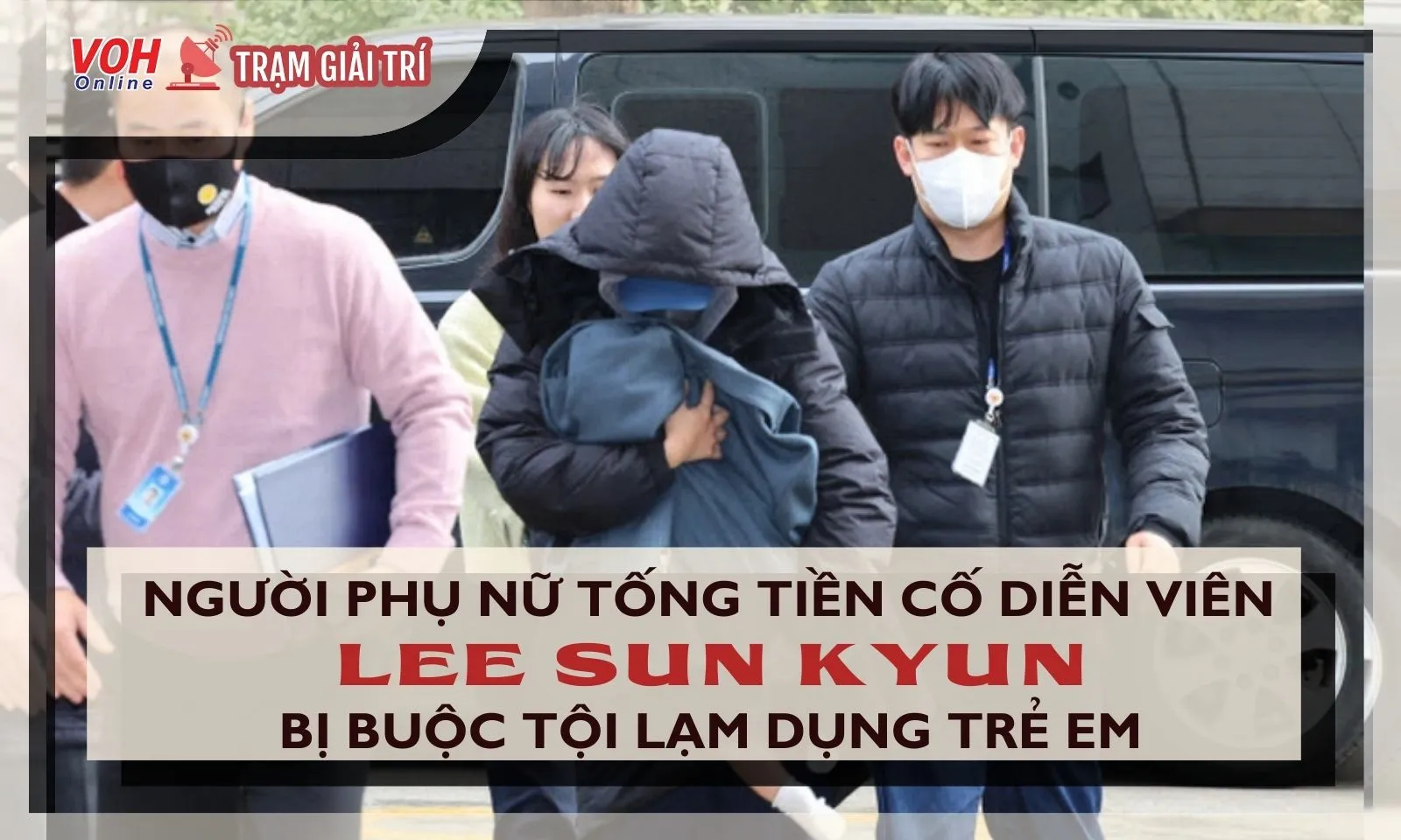 Người phụ nữ tống tiền Lee Sun Kyun bị buộc tội lạm dụng trẻ em