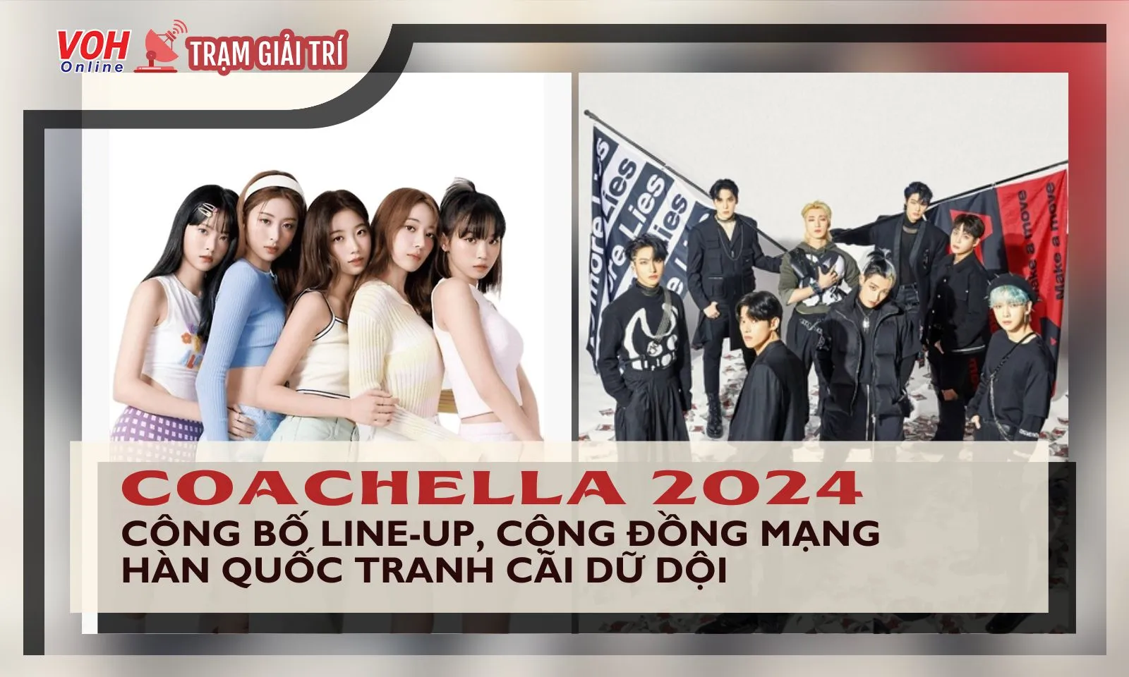 Coachella 2024 công bố line-up chính thức, khán giả phản ứng thế nào khi ATEEZ undefined LE SSERAFIM góp mặt?