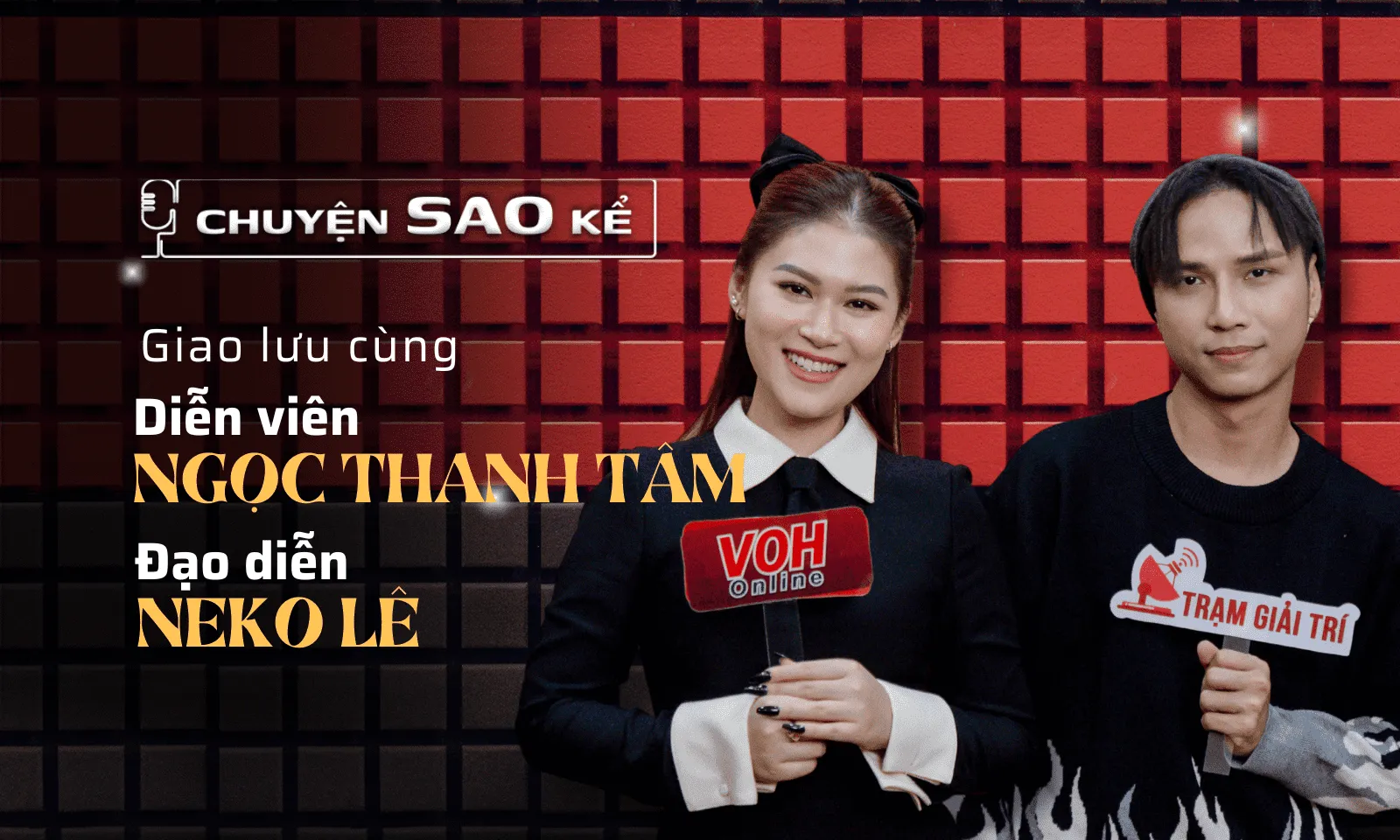 Neko Lê: Mình có hơi liều lĩnh là để cho Ngọc Thanh Tâm đóng hài