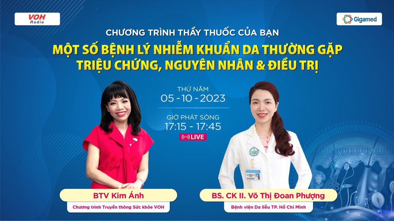Một số bệnh lý nhiễm khuẩn da thường gặp