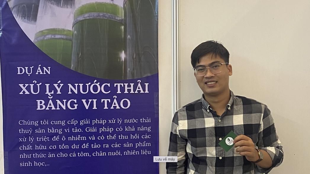 9X khởi nghiệp với nghiên cứu xử lý nước thải từ vi tảo