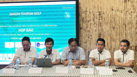 80 golfer tranh Cúp "Saigon Tourism Golf Society-2023" tại sân golf Tân Sơn Nhất