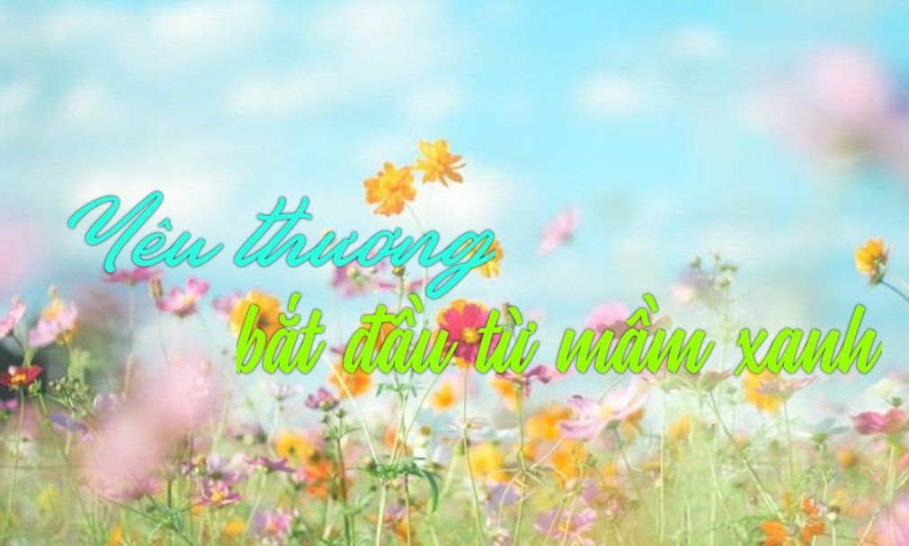 Yêu thương bắt đầu từ mầm xanh